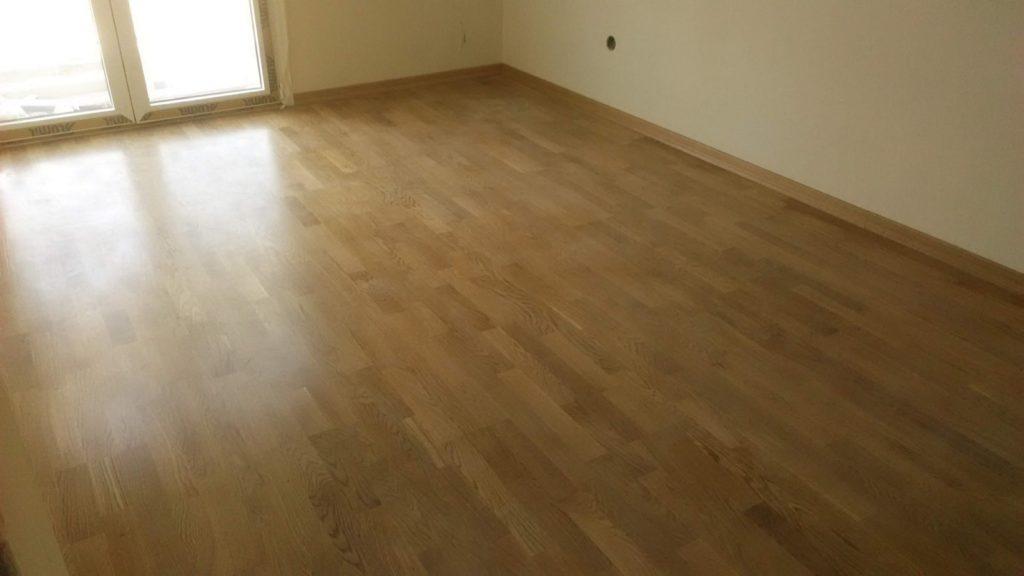 Ημιμασίφ Προβερνικωμένο Δάπεδο - Τοποθέτηση σε οικία στη Θεσσαλονίκη