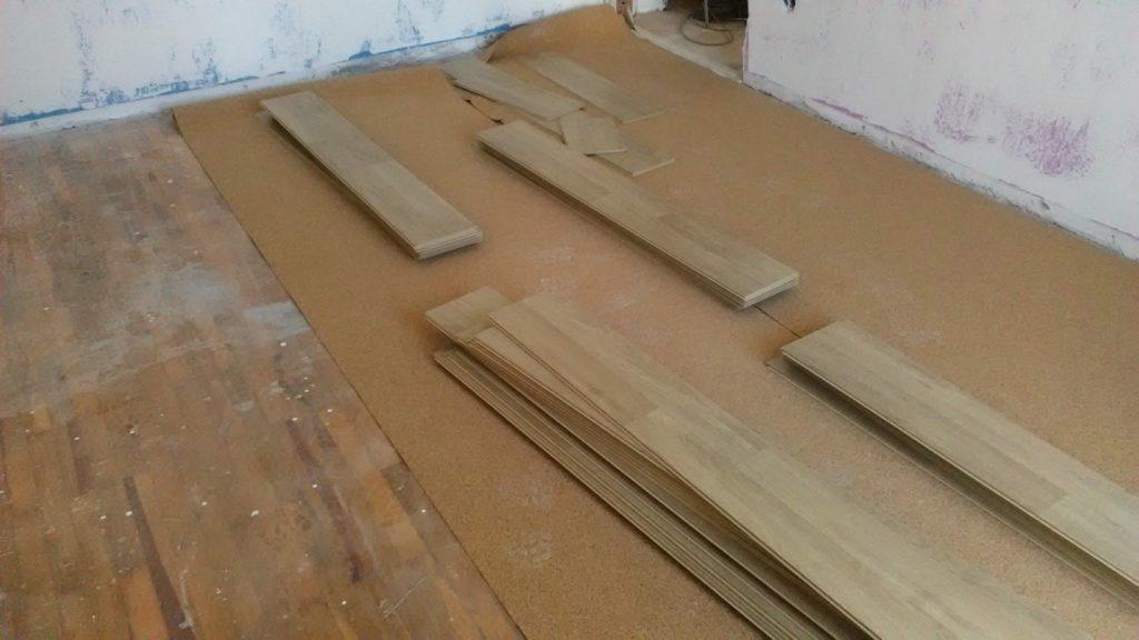 Laminate Πάτωμα σε οικία στους Αμπελόκηπους Θεσσαλονίκης