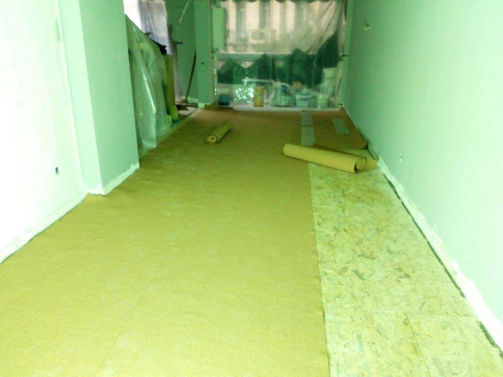 εγκατάσταση πατώματος λαμινειτ AC4 8mm